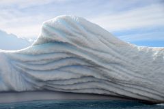 15B A Contoured Iceberg Next To Cuverville Island From Zodiac On Quark Expeditions Antarctica Cruise